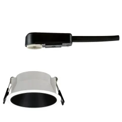 Paulmann Cole spotlight GU10 hvid/sort