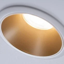 Paulmann Cole spotlight GU10, hvid/guld