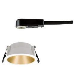 Paulmann Cole spotlight GU10, hvid/guld