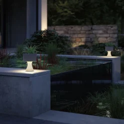 Concrea LED-dekorationslampe, plantekar^Paulmann Hot