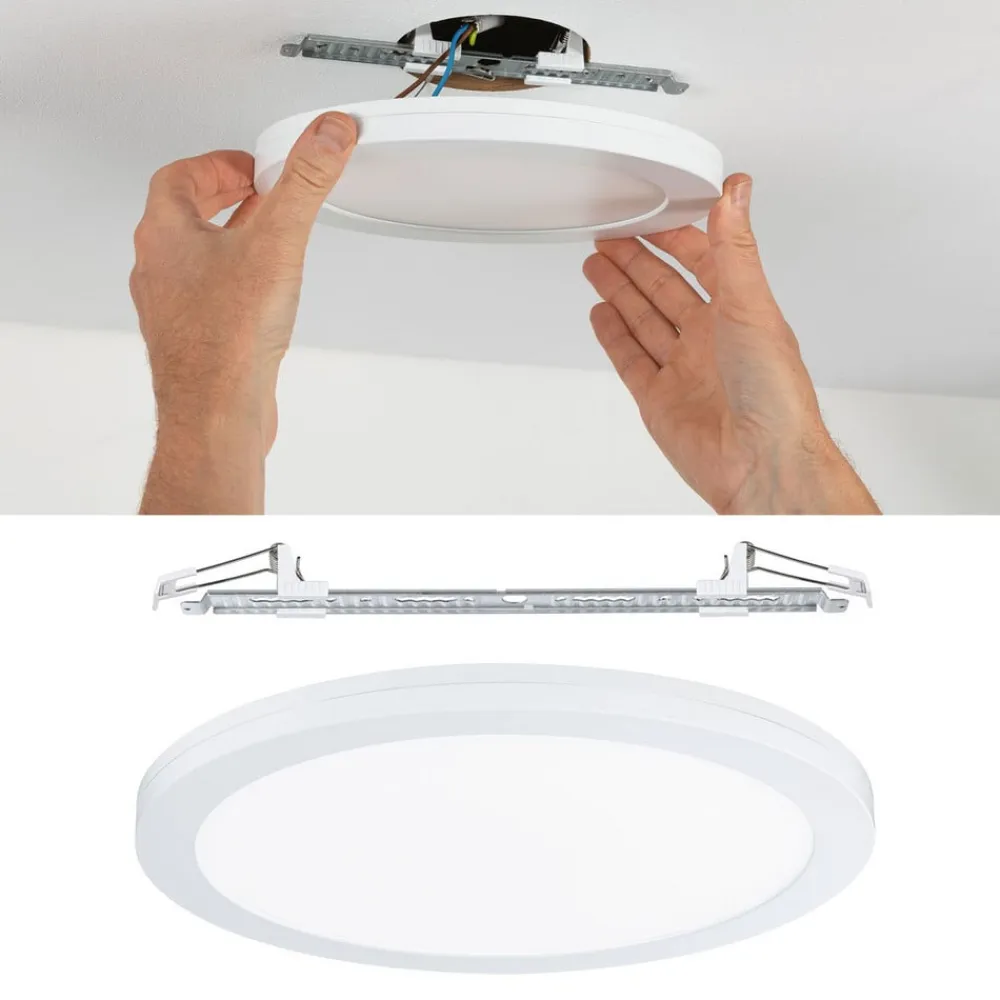 Paulmann Arbejdsrum/Kontor|Indbygningsspots>Cover it LED-panel 4.000 K 33 cm