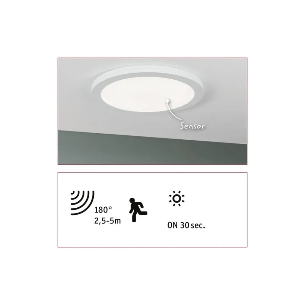 Paulmann Arbejdsrum/Kontor|Indbygningsspots>Cover it LED-panel 4.000 K 33 cm