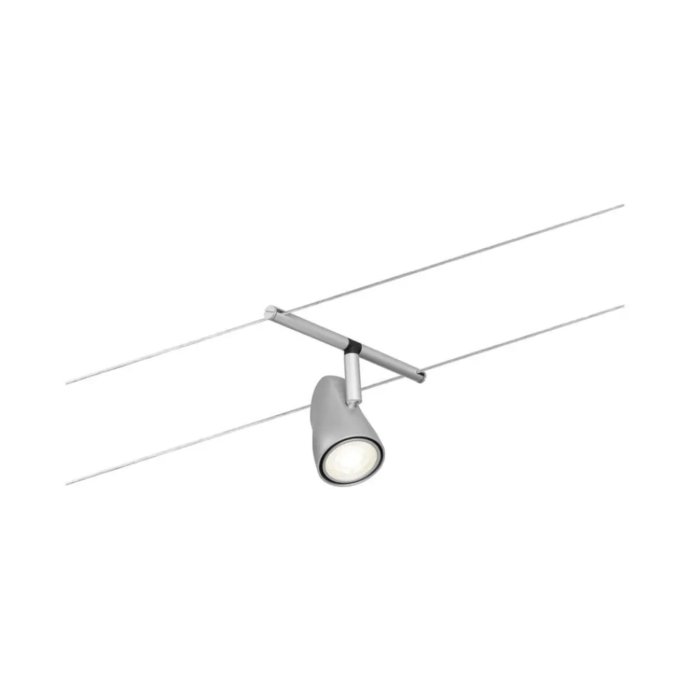 Cup wiresystem basissæt 5 lk, mat krom^Paulmann Hot