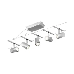 Cup wiresystem basissæt 5 lk, mat krom^Paulmann Hot