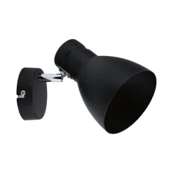 Paulmann Davy væglampe, sort, 1 lyskilde