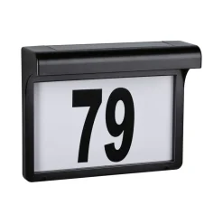 Paulmann Dayton solcelledrevet LED-husnummerlampe