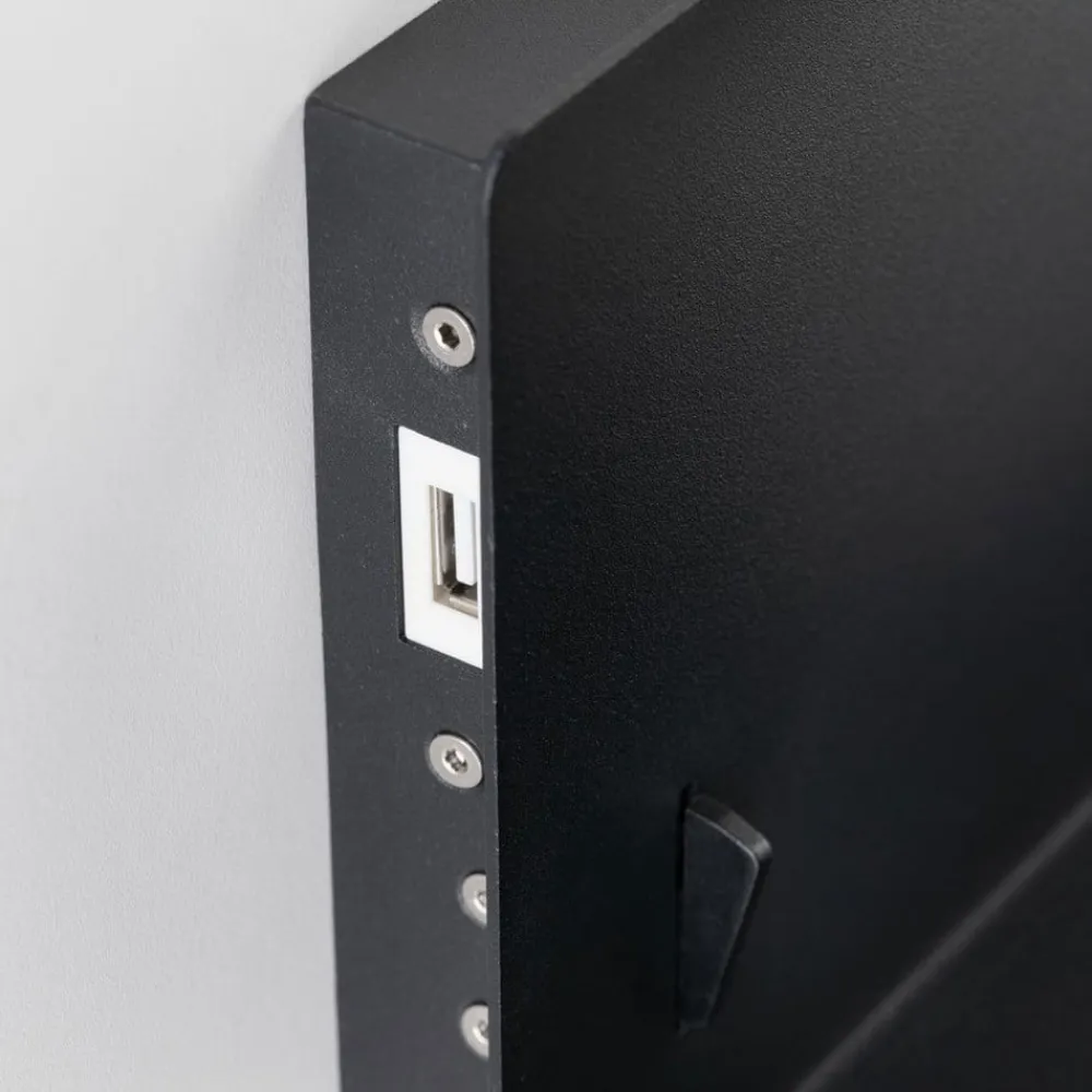 Paulmann Væglamper|Væglamper>Devara væglampe med hylde, sort