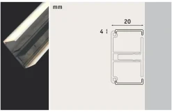 Paulmann Duo profil diffusor til LED-stripes, 2 m