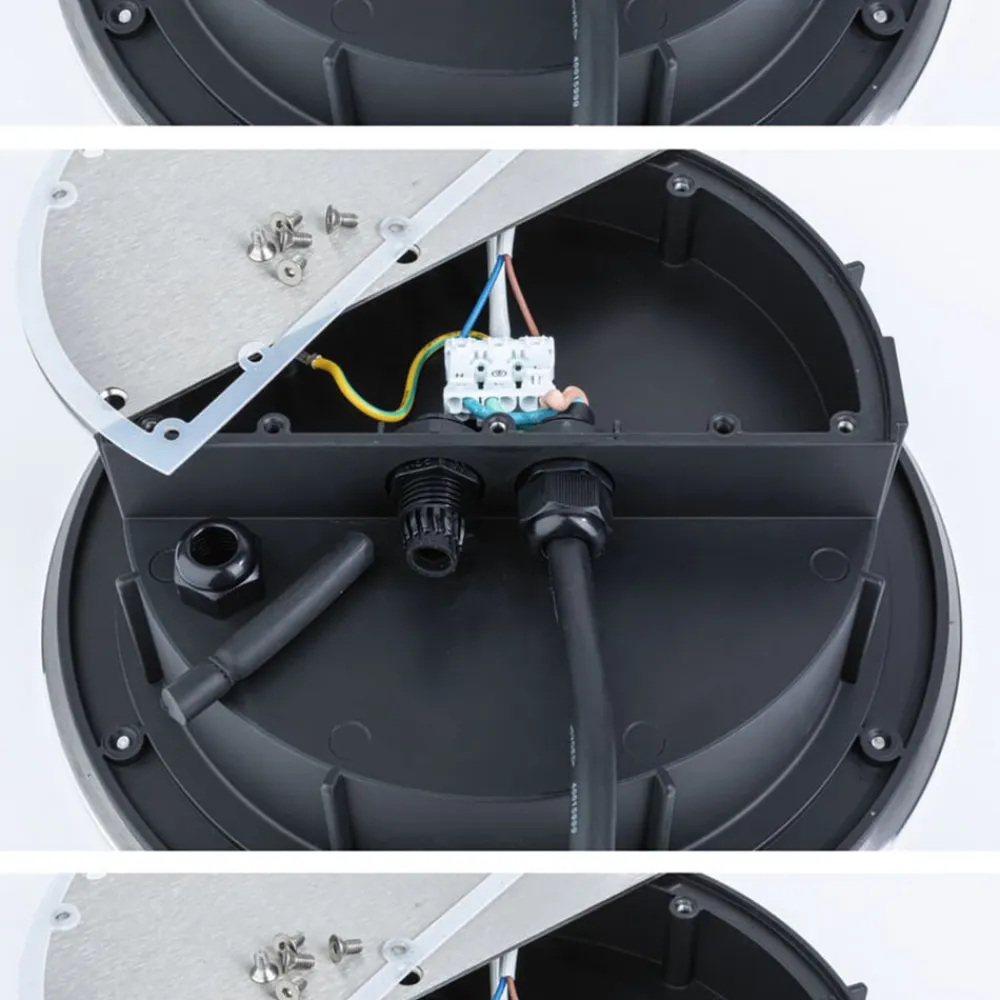 Paulmann Nedgravet Udebelysning|Udendørs Spot>Durea 260 LED indbygget gulvlampe Ø 27,3cm