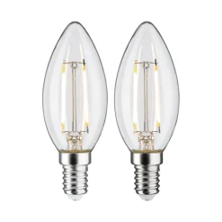 Paulmann E14 2,7 W 2.700 K LED-kerte filament 2 st