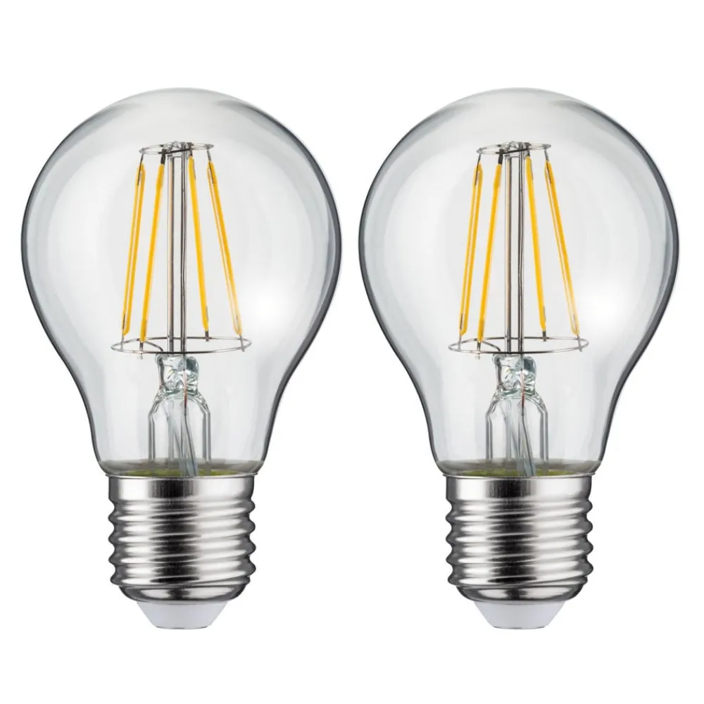 Paulmann E27 5 W 2.700 K LED-pære filament 2 stk