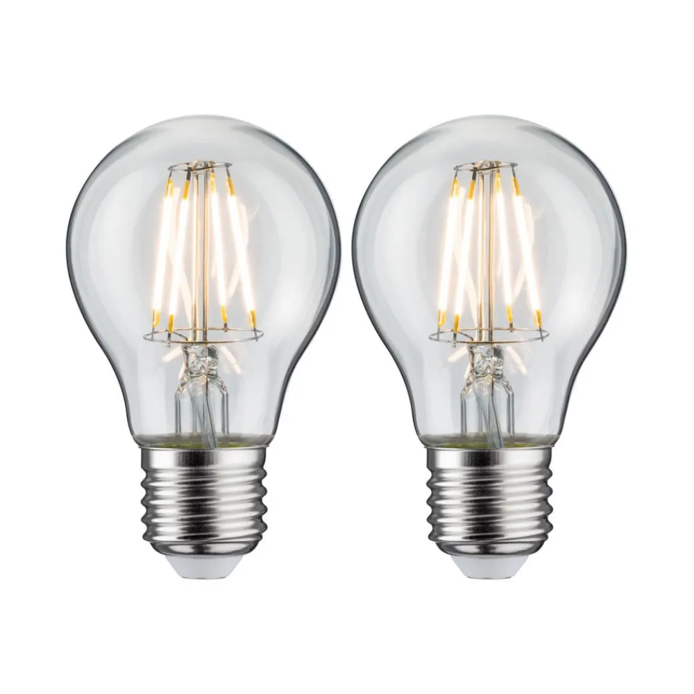 Paulmann E27 5 W 2.700 K LED-pære filament 2 stk