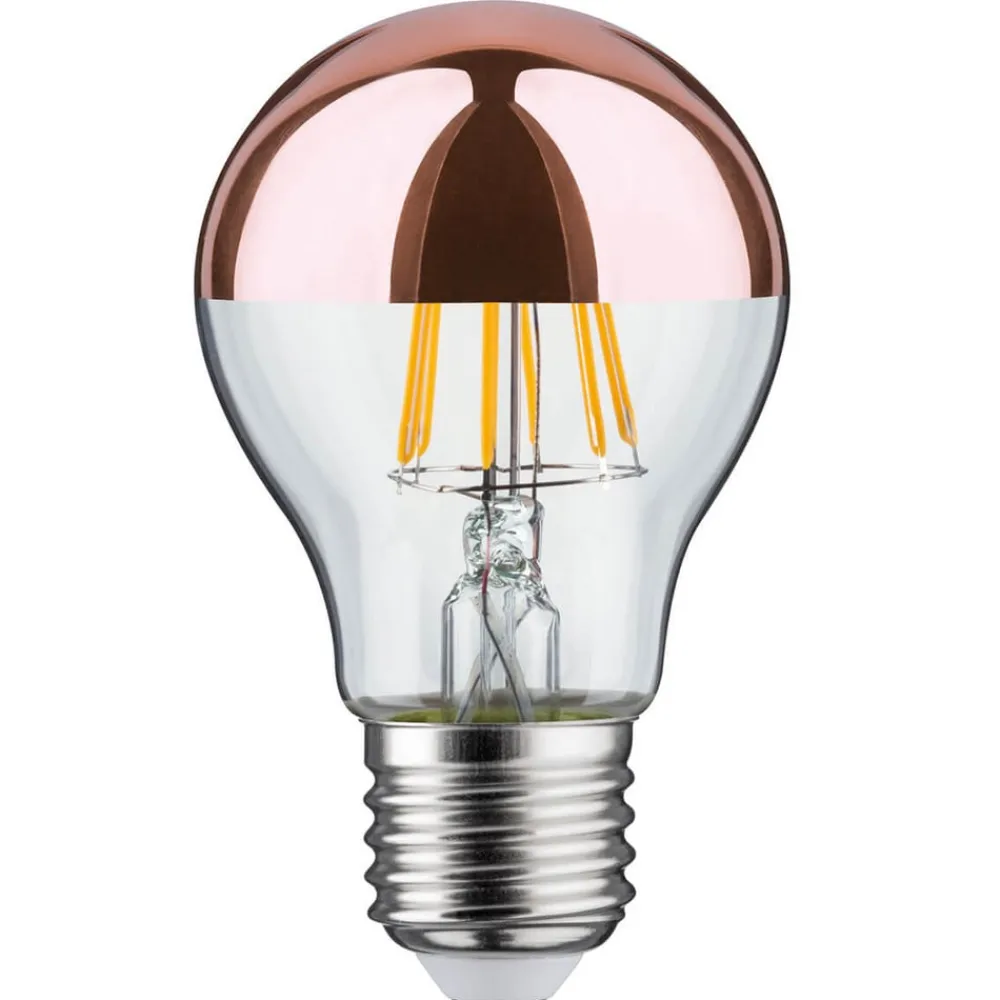 Paulmann Filament Pære|Led Pærer>E27 topforspejlet LED E14 6,5W 827 kobber