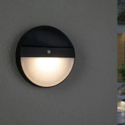 Elois solcellelampe til vægmontering, bevægelsessensor^Paulmann Best