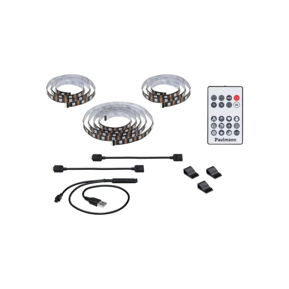 Paulmann Dekorationsbelysning|Led Strips>EntertainLED LED-Strip RGB TV-apparat 65 tommer