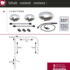 Paulmann Dekorationsbelysning|Led Strips><noscript><img width=