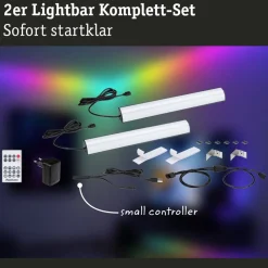 EntertainLED Lightbar, RGB, 60 cm, sæt med 2 stk^Paulmann Discount