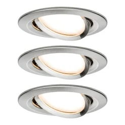 Paulmann Loftlamper|Loftlamper>3-faset spot Nova Coin rund, drejelig, jern