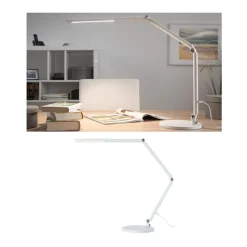 Paulmann Bordlamper>FlexBar LED-skrivebordslampe, hvid