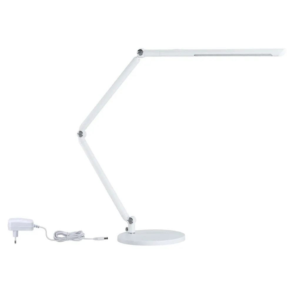 Paulmann Bordlamper>FlexBar LED-skrivebordslampe, hvid