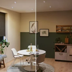 Gil LED indbygget hvid/sort mat^Paulmann Best