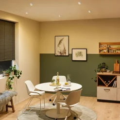 Paulmann Gil LED-indbygning mat hvid/guld, 3 stk