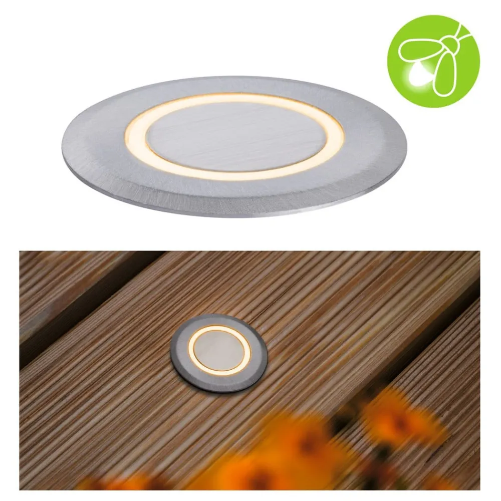 Paulmann Goldlicht LED nedgravningsspot 5cm skærm