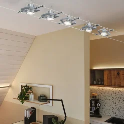 Paulmann GU5,3 LED-reflektor 6,5 W 840 dim krom