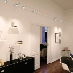 Paulmann GU5,3 LED-reflektor 6,5 W 840 dim krom