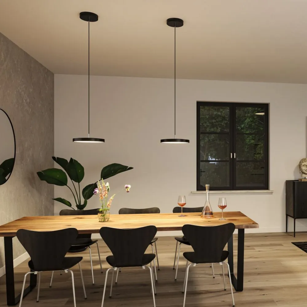 Paulmann Hildor LED-pendellampe, Zigbee, sort