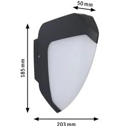 Ikosea udendørs LED-væglampe, ZigBee 3.0^Paulmann Discount