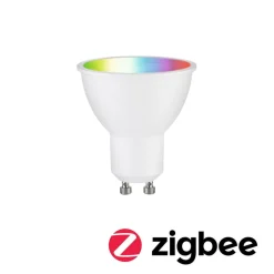 LED GU10 4,8W 350lm ZigBee RGBW hvid^Paulmann Outlet