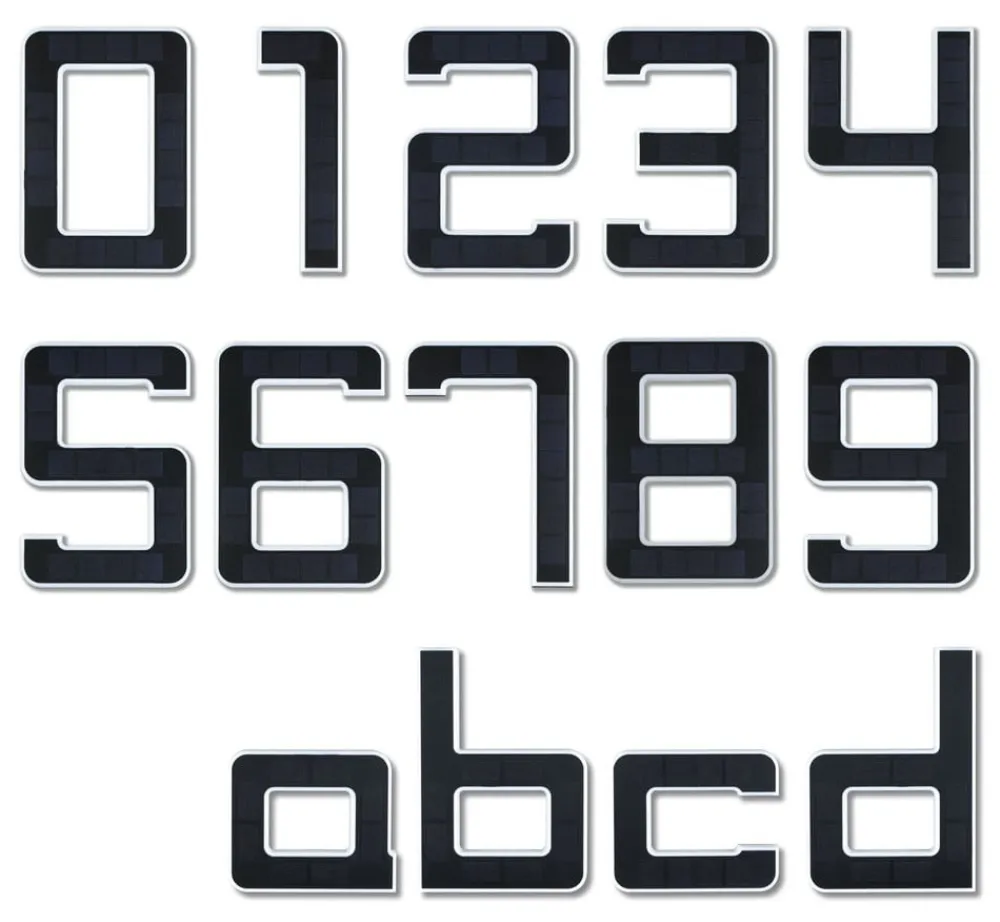 LED solcellebogstav c^Paulmann New