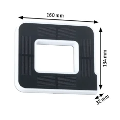 Paulmann LED solcellebogstav a