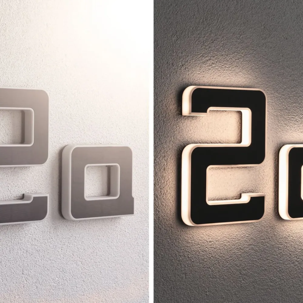 Paulmann LED solcellebogstav a