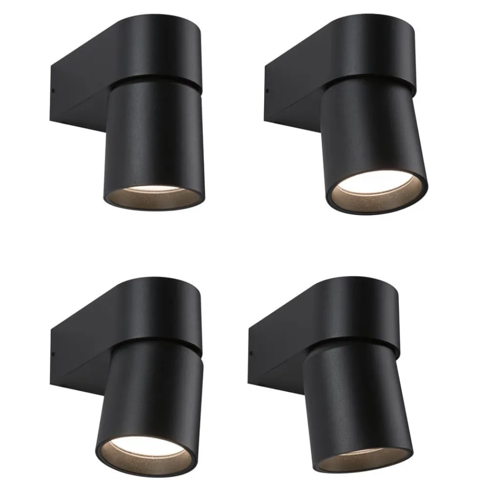 Paulmann LED udendørs væglampe Kimu, antracit, 3.000 K