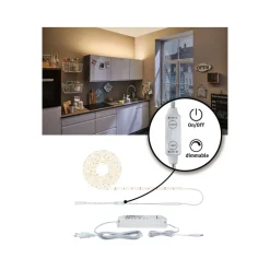 Paulmann Dekorationsbelysning|Led Strips>LED-dekorationslampe SimpLED 5 m, 3.000 K