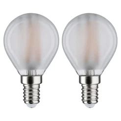 Paulmann Led Pærer>LED-dråbepære E14 4,5W 2.700K mat 2x