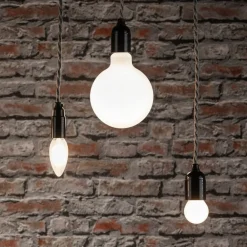 Paulmann LED-globe G95 E27 7,5 W 827 opal, dæmpes