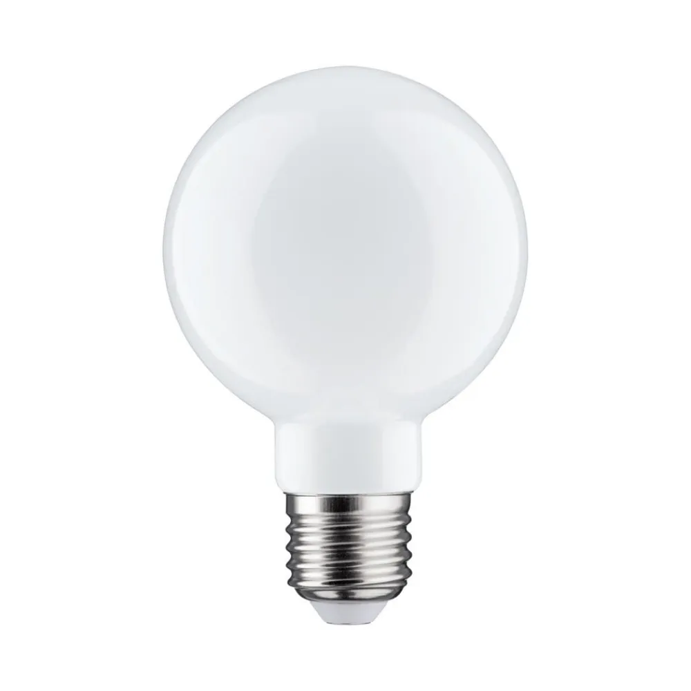 Paulmann LED-globe G80 E27 7,5 W 827 opal, dæmpes