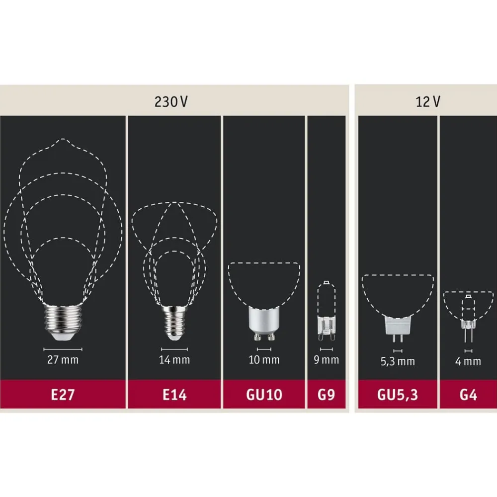 Paulmann LED-globe G80 E27 7,5 W 827 opal, dæmpes