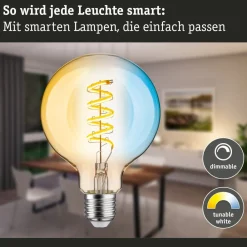 Paulmann Dæmpbar Led-Pære|Smarte Lyskilder><noscript><img width=