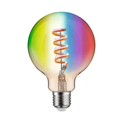 Paulmann LED-globe G95 ZigBee E27 6,3W guld RGBW