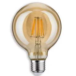 LED-globepære E27 6,5 W 825 G95, guld^Paulmann Sale