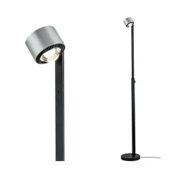 Paulmann Gulvlamper|Gulvlamper>LED-gulvlampe Aldan, metal, justerbar, dæmpbar