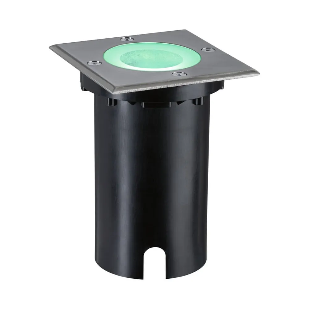 Paulmann Nedgravet Udebelysning|Udendørs Spot>LED-gulvlampe til indbygning Gulv, kantet, RGBW, zigbee