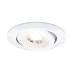 LED-indbygningslampe, hvid Ø 8 cm 4,8 W tænd/sluk 10-pak^Paulmann Hot