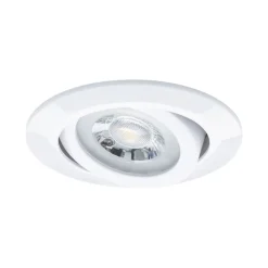 LED-indbygningslampe, hvid Ø 8 cm 4,8 W tænd/sluk 10-pak^Paulmann Hot