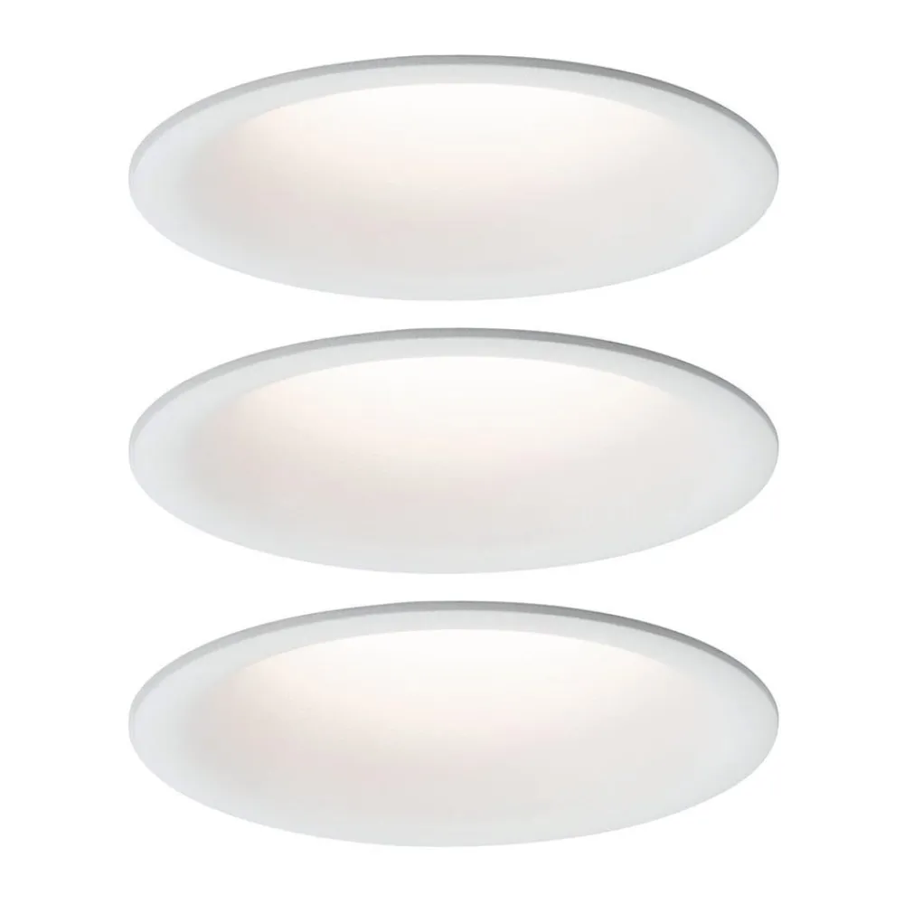 LED-indbygningsspot Cymbal 3x6,8W IP44^Paulmann Best