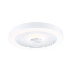LED-loftlampe Volea, hvid/sølv Ø 40 cm IP44 dæmpbar^Paulmann Discount